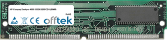 Deskpro 4000 6333X/3200/CDS (SIMM) 64MB Kit (2x32MB Moduli) - 72 Pin 5v EDO Non-Parity Simm