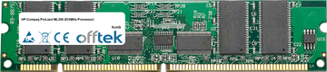 ProLiant ML350 (933MHz Processor) 512MB Modulo - 168 Pin 3.3v PC133 ECC Registered SDRAM Dimm