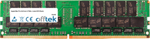 Mac Pro 24-Core 2.7GHz - (Late 2019 Rack) 128GB Modulo - 288 Pin 1.2v DDR4 PC4-23400 LRDIMM ECC Dimm Load Reduced