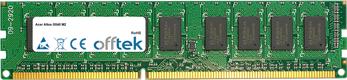 Altos G540 M2 4GB Modulo - 240 Pin 1.5v DDR3 PC3-8500 ECC Dimm (Dual Rank)