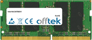 NUC8I7BEK1 16GB Modulo - 260 Pin 1.2v DDR4 PC4-21300 SoDimm