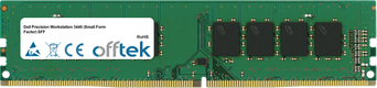 Precision Workstation 3440 (Small Fattore Di Forma) SFF 16GB Modulo - 288 Pin 1.2v DDR4 PC4-21300 Non-ECC Dimm