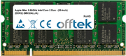 IMac 2.66GHz Intel Core 2 Duo - (20-Inch) (DDR2) (MB324LL/A) 2GB Modulo - 200 Pin 1.8v DDR2 PC2-6400 SoDimm