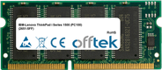 ThinkPad I Serie 1500 (PC100) (2651-5FF) 128MB Modulo - 144 Pin 3.3v PC100 SDRAM SoDimm