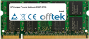 Presario Notebook C500T (CTO) 1GB Modulo - 200 Pin 1.8v DDR2 PC2-4200 SoDimm
