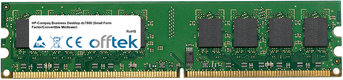 Business Desktop Dc7800 (Small Fattore Di Forma/Convertible Minitower) 2GB Modulo - 240 Pin 1.8v DDR2 PC2-5300 Non-ECC Dimm