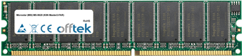 MS-9620 (K8N Master2-FAR) 256MB Modulo - 184 Pin 2.6v DDR400 ECC Dimm (Single Rank)