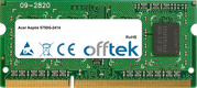 DDR3-8500 Laptop Memory OFFTEK 2GB Replacement RAM Memory for Acer Aspire 5750G-2414 