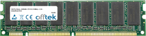  168 Pin Dimm - SDRAM - PC133 (133Mhz) - 3.3V - Senza Buffer ECC 512MB Modulo