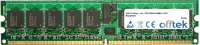  240 Pin Dimm - 1.8v - PC2-4200 (533Mhz) - ECC Registrato 512MB Modulo