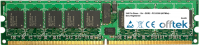  240 Pin Dimm - 1.8v - DDR2 - PC2-5300 (667Mhz) - ECC Registrato 512MB Modulo