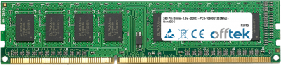  240 Pin Dimm - 1.5v - DDR3 - PC3-10600 (1333Mhz) - Non-ECC 1GB Modulo