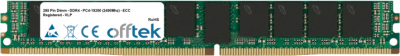 288 Pin Dimm - DDR4 - PC4-19200 (2400Mhz) - ECC Registrato - VLP 8GB Modulo