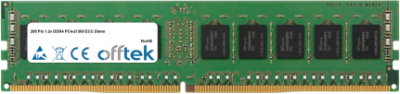  288 Pin 1.2v DDR4 PC4-21300 ECC Dimm 16GB Modulo