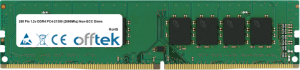  288 Pin 1.2v DDR4 PC4-21300 (2666Mhz) Non-ECC Dimm 4GB Modulo