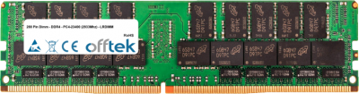  288 Pin Dimm - DDR4 - PC4-23400 (2933Mhz) - LRDIMM 64GB Modulo