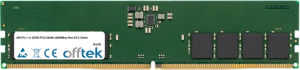  288 Pin 1.1v DDR5 PC5-38400 (4800Mhz) Non-ECC Dimm 32GB Modulo