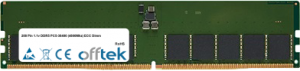  288 Pin 1.1v DDR5 PC5-38400 (4800Mhz) ECC Dimm 32GB Modulo