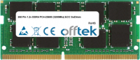  260 Pin 1.2v DDR4 PC4-25600 (3200Mhz) ECC SoDimm 16GB Modulo