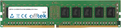  288 Pin 1.2v DDR4 PC4-21300 (2666Mhz) ECC Dimm 32GB Modulo