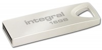 Integral Metal ARC USB 2.0 Flash Drive 16GB