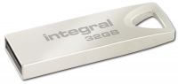 Integral Metal ARC USB 2.0 Flash Drive 32GB