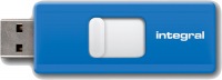 Integral Slide USB Drive 16GB (Blue)