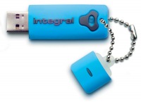 Integral Splash Drive 16GB Drive (Blue)